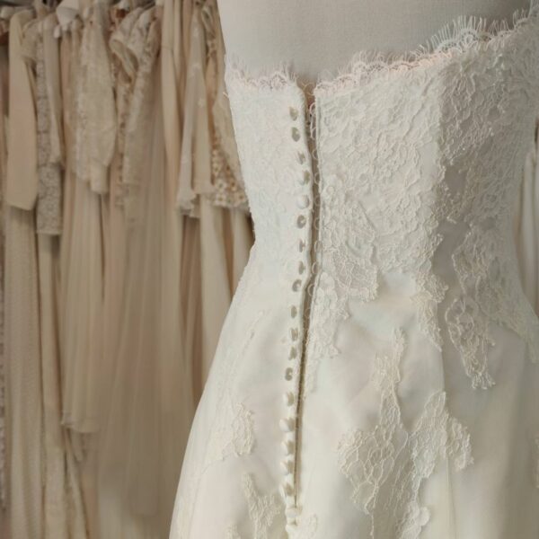boutonnière robe de mariée