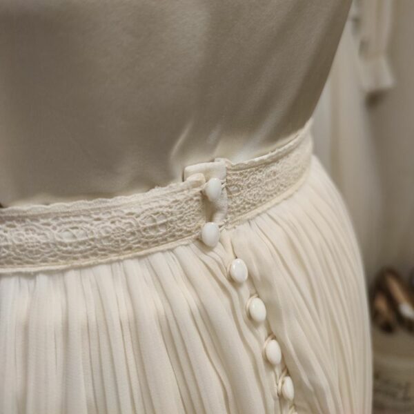 Jupe mariage en soie Elise Hameau depot vente Toulouse
