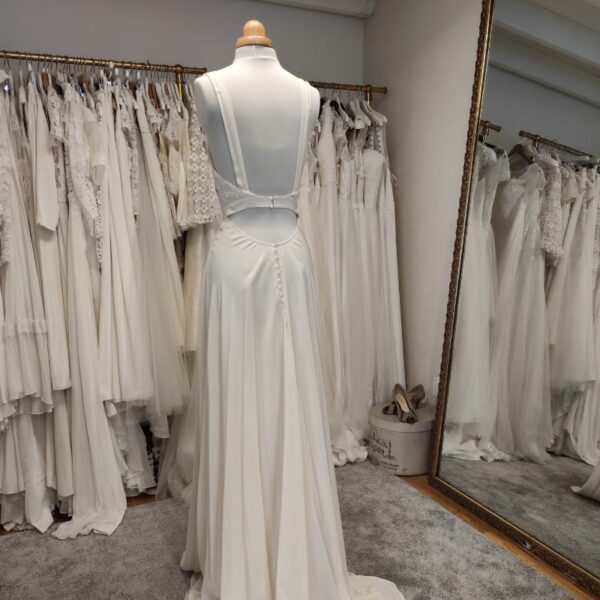 robe mariée en soie délicate Depot vente Toulouse