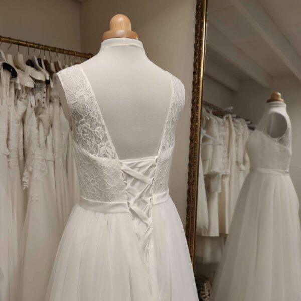 laçage robe mariée