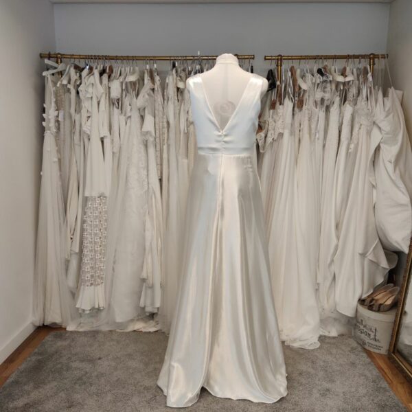 robe blanche fluide mariage Toulouse