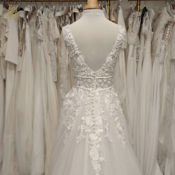 robe mariage romantique dos nu toulouse