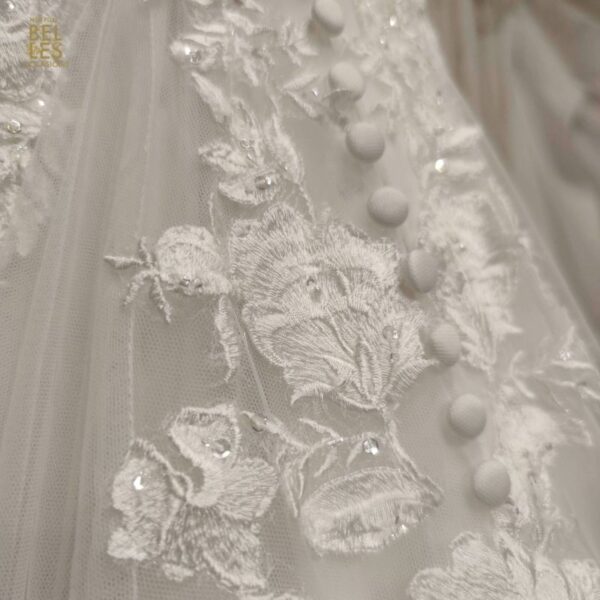 robe romantique mariage dentelle