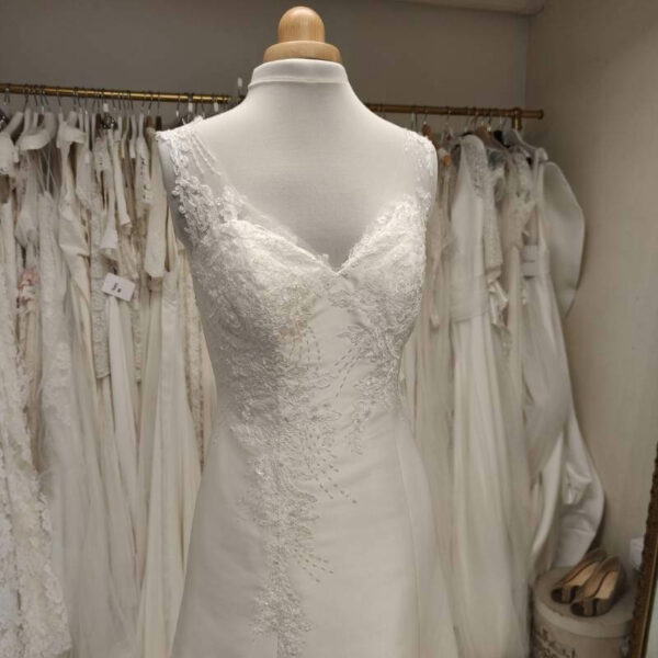 Robe mariage satin chic Toulouse