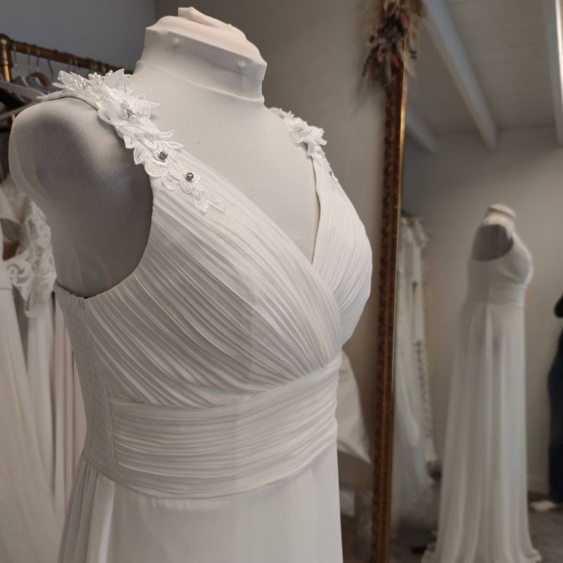 Robe mousseline mariage deals