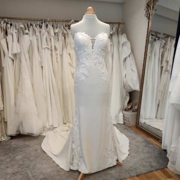 robe mariée sirène bustier Pronovias Toulouse