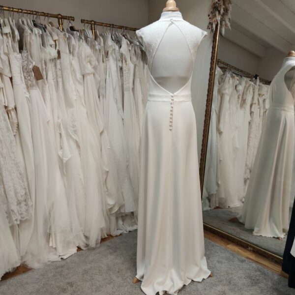 Robe mariée dos nu - dépôt vente Toulouse