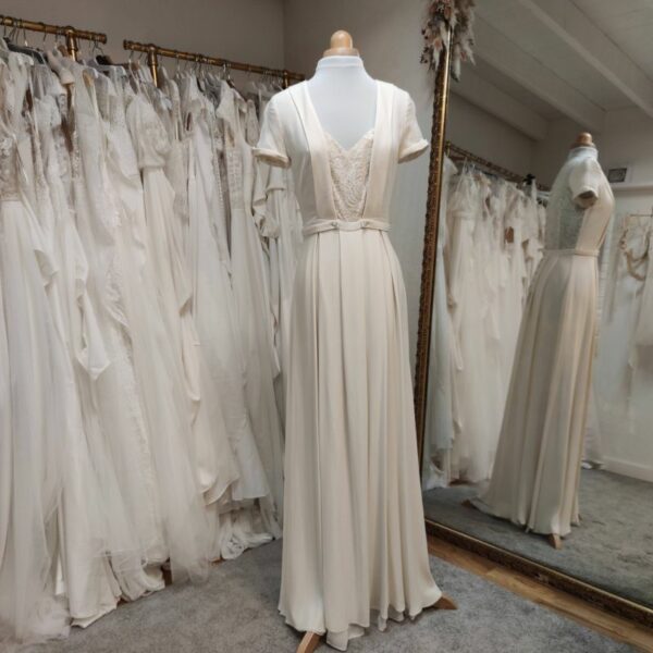 Robe de mariée Harper de la créatrice Elise Hameau - dépôt vente Toulouse