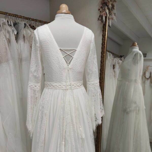 robe mariage boho créatrice dépôt vente Toulouse
