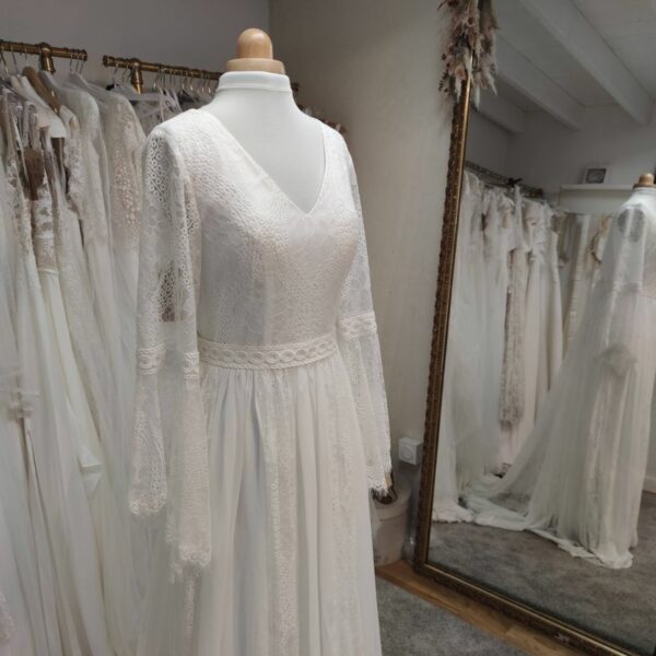 robe mariage boho créatrice dépôt vente Toulouse