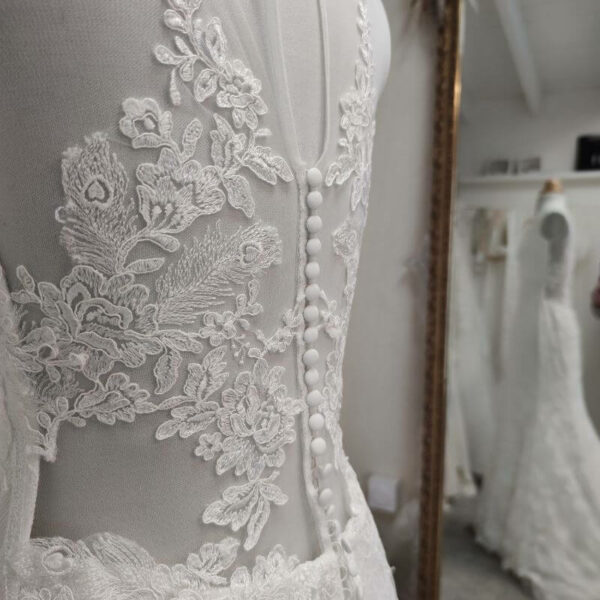robe de mariée Cymbeline Cinéma - dos nu