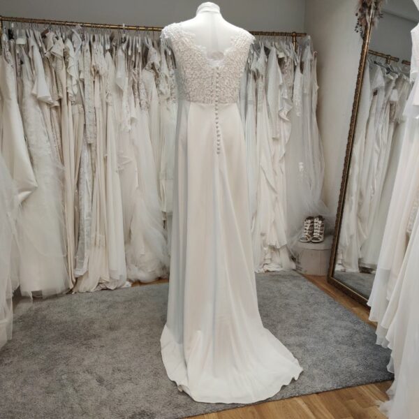 robe de mariée bohème - petite traine
