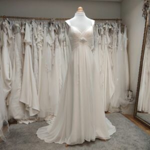 robe simple & élégante en mousseline -dépot vente Toulouse