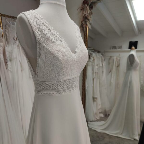 robe de mariée bohème chic - depot vente Toulouse