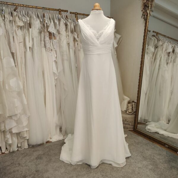 robe de mariée fluide bohème - second main Toulouse