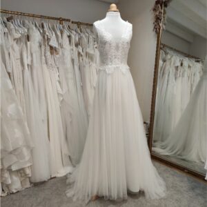 robe de mariée bohème chic - depot vente Toulouse