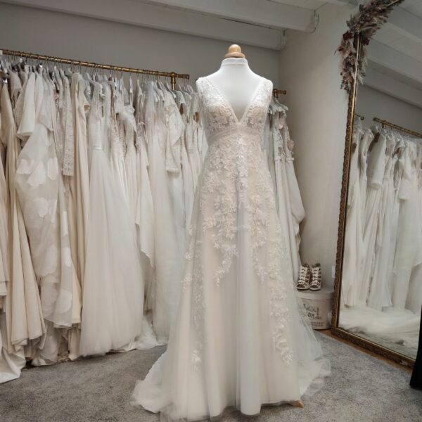 robe de mariée romantique - Nicole - depot vente - Toulouse