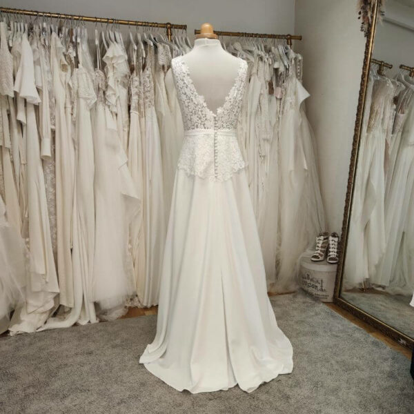 robe de mariée bohème chic - Muriel Prando -toulouse