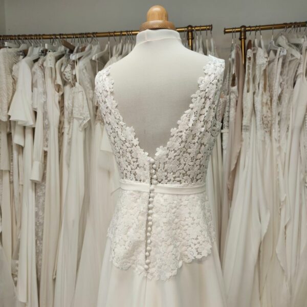 robe de mariée bohème chic - Muriel Prando -toulouse