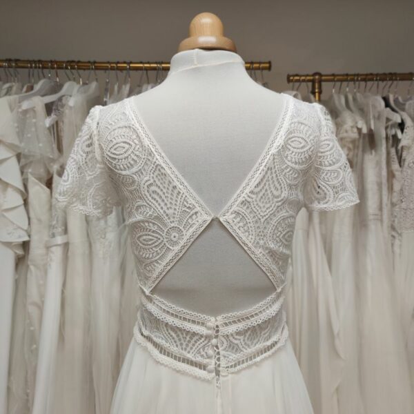 robe de mariée bohème Rembo styling - seconde main - depot vente Toulouse