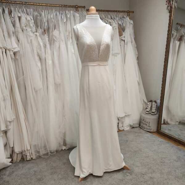 robe de mariée créatrice - Elise Martimort - seconde main - Toulouse