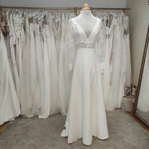 Robe de mariée bohème chic - Elsa Gary - depot vente Toulouse