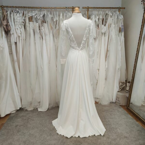 Robe de mariée bohème chic - Elsa Gary - depot vente Toulouse