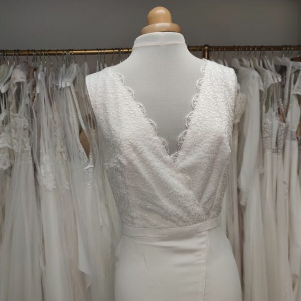 robe de mariée bohème élégante - modèle créatrice -depot vente Toulouse