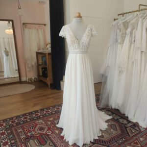 robe de mariée bohème - Neuve - marque BO'M - Mes plus belles occasions