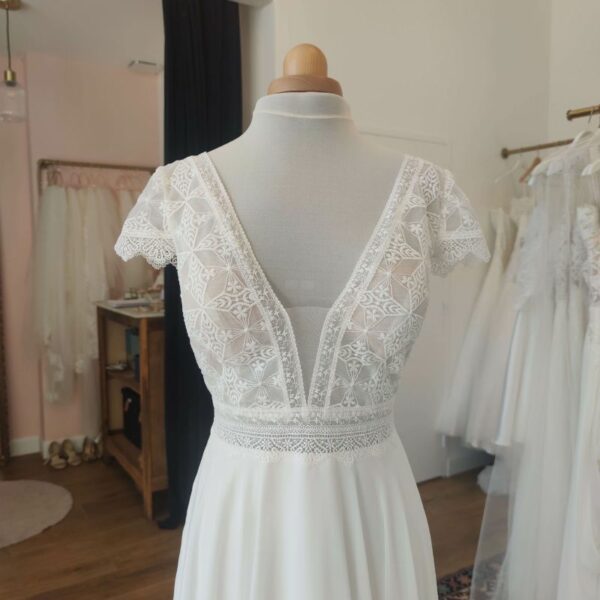 robe de mariée bohème - Neuve - marque BO'M - Mes plus belles occasions