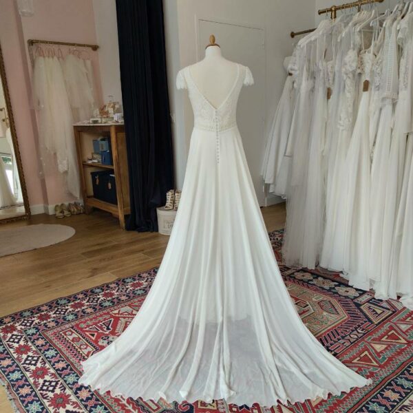 Robe de mariée de seconde main - modèle Just Chilling 6 - marque : Marylise - dépot vente Toulouse