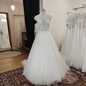 Robe de mariée en tulle délicate et romantique - Justin Alexander - Showroom Toulouse Mes plus belles occasions