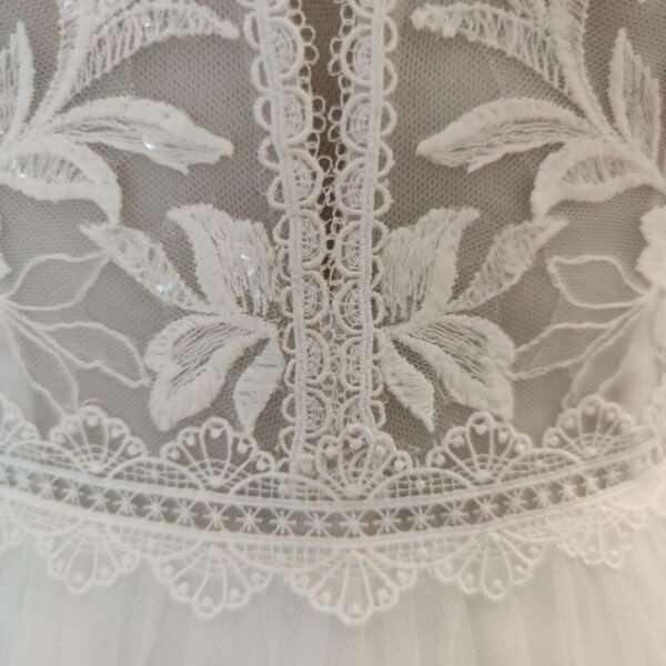 Robe de mariée en tulle délicate et romantique - Justin Alexander - Showroom Toulouse Mes plus belles occasions