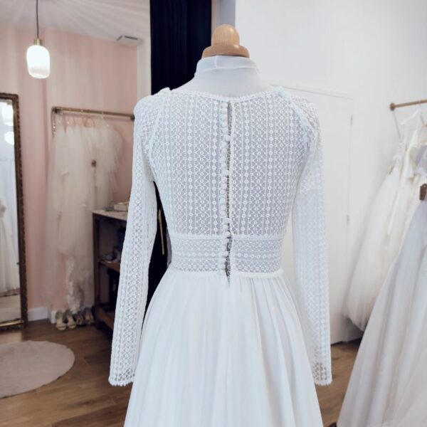 Robe de mariée bohème Malta - modèle outlet - Mes plus belles occasions