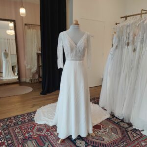 robe de mariée seconde main - GENA - Eglantine créations - dépot vente Toulouse - Mes plus belles occasions