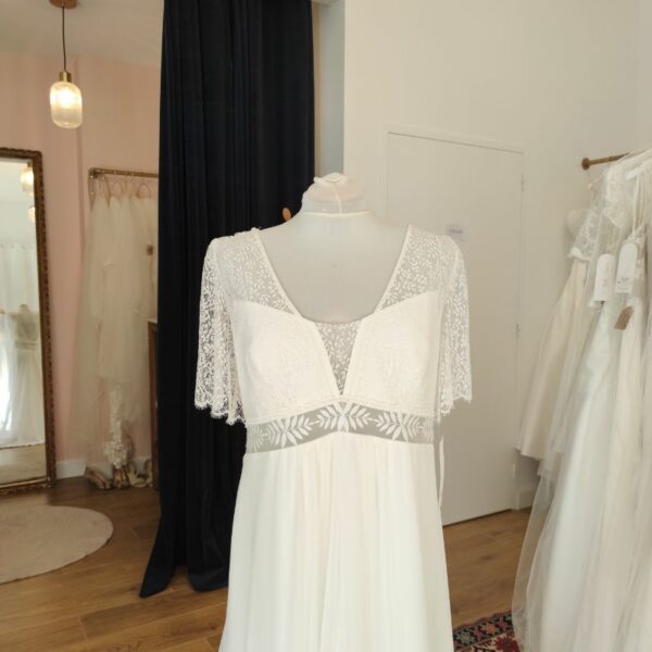 robe de mariée Neuve de la marque Rembo Styling - dépot vente Toulouse - mes plus belles occasions