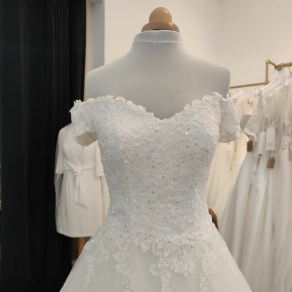 Robe de mariée style princesse - Modèle OUTLET - Mes plus belles occasions Toulouse