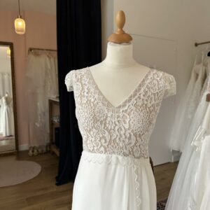 Robe de mariée Passion de la créatrice Fabienne Alabama - Depot vente Toulouse Mes plus belles occasions