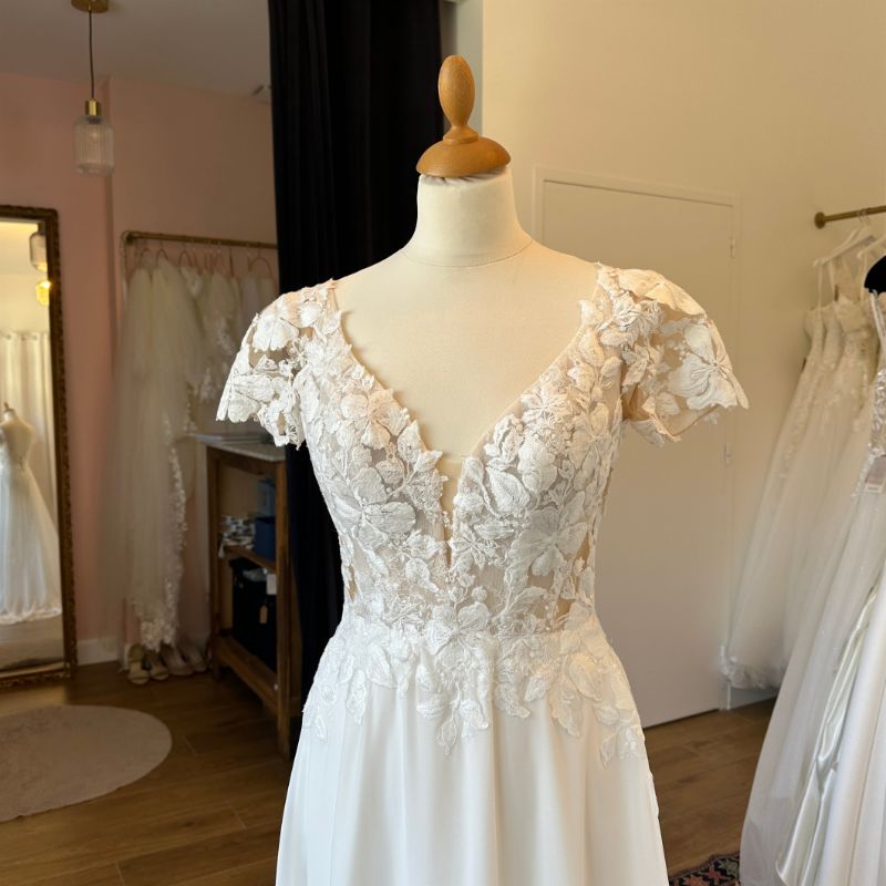 Robe de mariée bohème chic - seconde main - Mes plus belles occasions