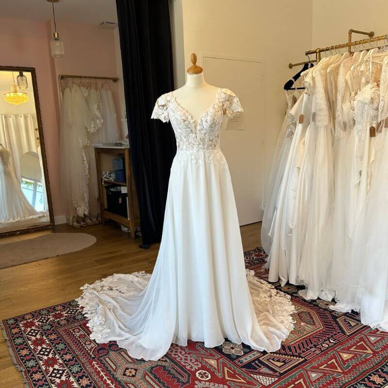 Robe de mariée Bohème chic - Enza – Image 2